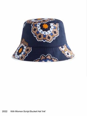 Kith Women Script Bucket Hat 'Ink'
